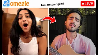 Singing My Heart Out for Random People Omegle Singing Live -