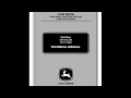 John Deere 240 and 250 Skid Steer Loader Manual