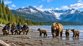 Insanely Close Encounters with Grizzly Bears in Alaska | Into the Wild (4K)