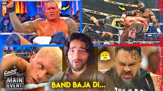 'Kar Diya Kalesh😮💀' WWE Sunday Night's Main Event Highlights
