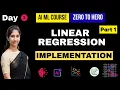 Linear Regression in Python Insurance Price Prediction Complete Project Series - Part 1