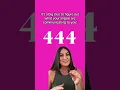 if you're seeing angel number 444, DO THIS! #shorts #angelnumbers