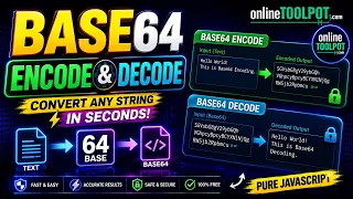 Base64 Encode Decode Tool Tutorial Convert Text Instantly