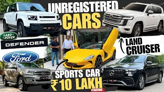 MG Cyberster , Unregistered Defender , Land Cruiser 🔥 Bunty JI From Ashok Vihar 🔥
