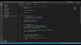 JavaScript Simon Game Coding the traditional game Beginner friendly