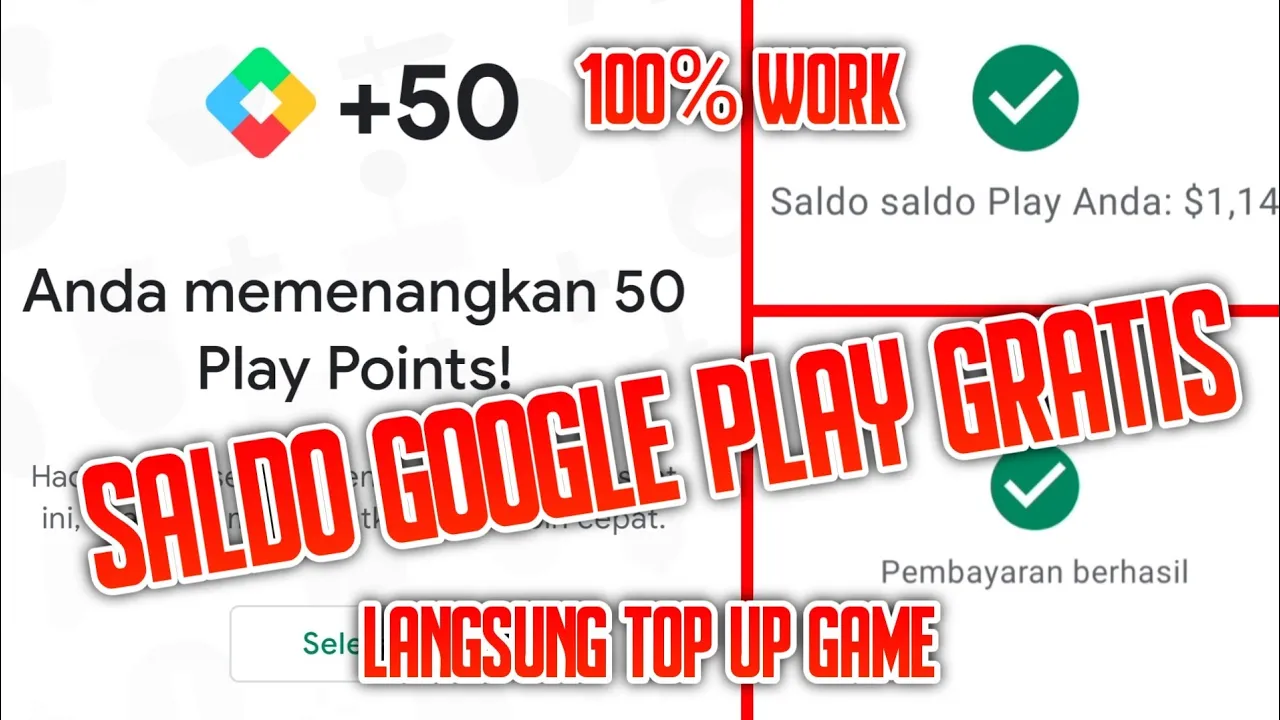 wooww 🤯 Google play Points sudah ada di INDONESIA, autoo sultan🤑