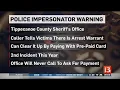 Tippecanoe Co sheriff warns of scammer