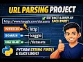 URL Parsing Using Python Extract Protocol Domain Page Python String Project