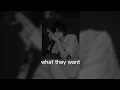 russ - what they want ( sped up )