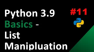 Python 3 9 List Manipulation