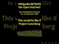 Wikipedia BETRAYS the Open Internet