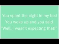Jamie Lawson - Wasn't Expecting That (Lyrics)