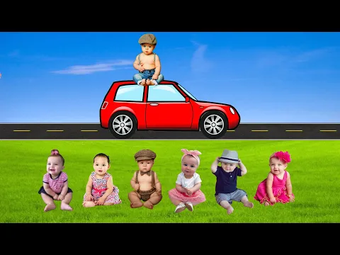 January 28, 2023 Cute Little Babies \u0026 Toy cars ??? - Funny vfx magic video