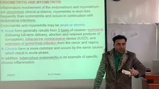 Endometrits and myometritis pashto