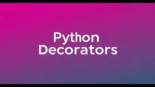 Part 2 Python Decorators Python for beginners Python for cybersecurity