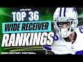 UPDATED Top 36 WR Rankings Tiers - 2026 Fantasy Football