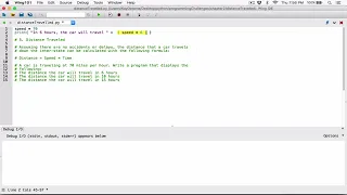 2 5 Distance Traveled - Python
