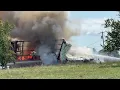 Barn Fire in Byron