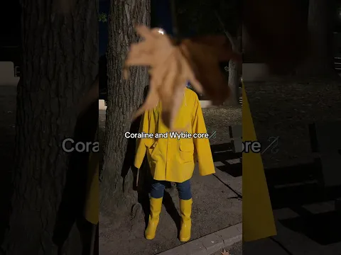 Coraline and Wybie Core🥹🫶 #coraline #wybie #halloween #cosplay #costume #wybie #coralinemovie