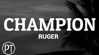 ruger champion official lyrics video