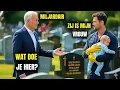 Een miljardair bezoekt het graf van zijn dochter –daar vindt hij een huilende conciërge met een kind