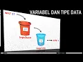 Algoritma Pemrograman Variabel dan Tipe Data