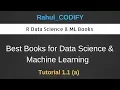 Best Books for Data Science Machine Learning R Data Science Tutorial 1 1 a
