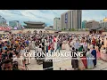 Download Lagu 4K 명절 연휴 경복궁 광화문 산책 최대인파 케데헌 명소 Walking Walking Tour of Gyeongbokgung Palace, Gwanghwamun in Seoul