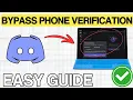 How To Bypass Discord Phone Number Verification