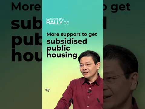 National Day Rally 2026: More support to get subsidised public housing
