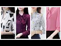 Lagu Office wear half quarter length sleeve blouse design ideas 2024 |Gorgeous quarter sleeve blouse 2024