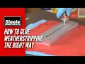 How To Glue Weatherstripping the Right Way