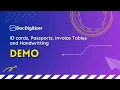 Process ANY Document with DocDigitizer API - DEMO
