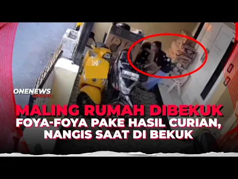 Asyik Foya-foya di Diskotek, Spesialis Maling Rumah Histeris Dibekuk
