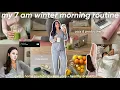 Lagu my 7am winter morning routine🌧️🧘🏻‍♀️☕️༺cozy \u0026 quite༻|روتيني الصباحي في البرد و الشتاء بوحدي🍵🕯️