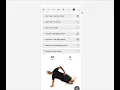 The Action App An Interface for Workout Plans