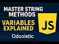 JavaScript String Methods Variables Explained Simply