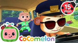 The Monkey Bus Driver! 🐒🚌 | CoComelon Nursery Rhymes & Kids Songs | CoComelon Animal Time