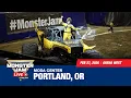 Monster Jam Portland OR - 1 Full Event Feb 27 2026 Arena West