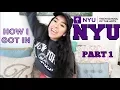 PART 1 How I Got Into NYU Tisch Drama Resume Grades etc ARIANNA BRIA