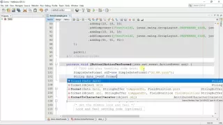 How to use jCalender jDateChooser in Java using Netbeans