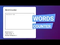 WordPlay Building a JavaScript Words Letters and Spaces Counter