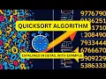 ALGO 27 Mastering Quicksort Algorithm Detailed Step-by-Step Explanation with Examples PST