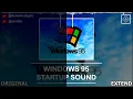 Lagu WINDOWS 95 STARTUP SOUND, But it's extended by an AI