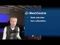 MeshCentral - Static web site and user redirection