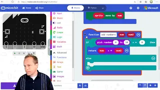 MakeCode for micro bit - Functions