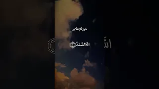سورة الإخلاص بصوت القارئ ساري حلاق محمود حلاق الصغير 