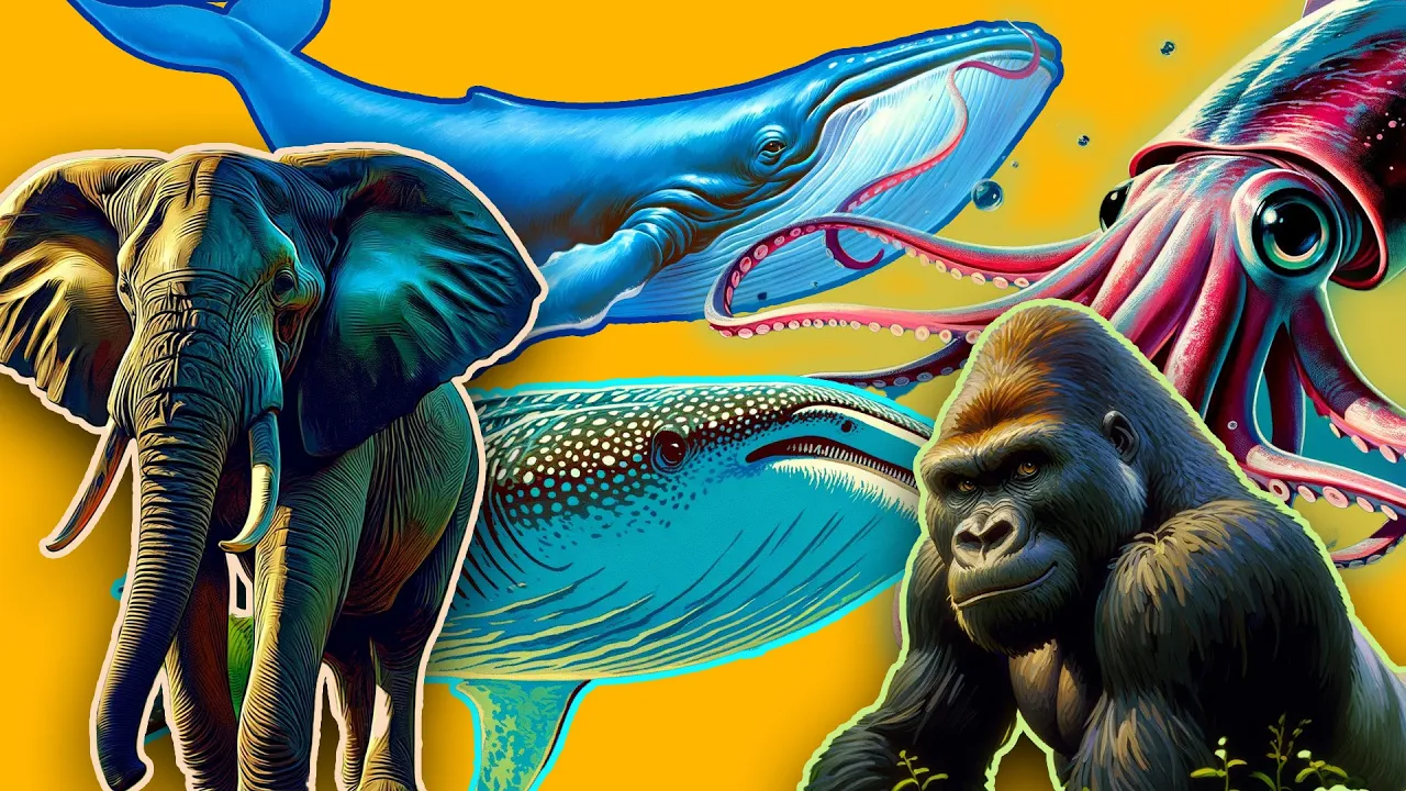 8 LARGEST animals on Earth - do you know them? +bonus DOWNLOADS 8 LARGEST animals on Earth - do you know them? +bonus DOWNLOADS