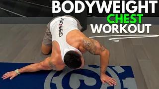 Bodyweight Chest Workout At Home | Tempo Toughness!