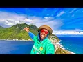 The Caribbean Nobody Shows You Hidden Village Scenic Hike Natural Hot Springs and Golden Sunset